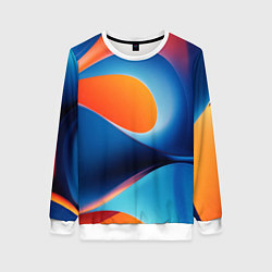 Женский свитшот Абстрактный геометрический градиент