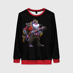 Свитшот женский Снайпер Dota 2, цвет: 3D-красный