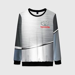 Женский свитшот Toyota metalic brend