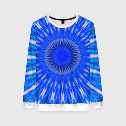 Женский свитшот Абстрактный узор психоделика