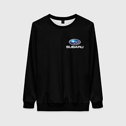 Женский свитшот Subaru logo auto