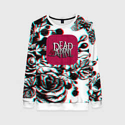 Женский свитшот Dead by april rose glitch