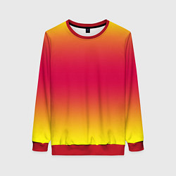 Женский свитшот Персиковый градинет