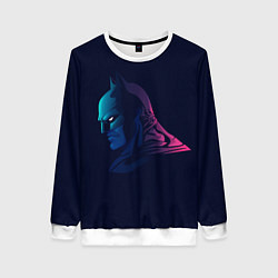 Свитшот женский Batman gradient, цвет: 3D-белый