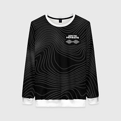 Женский свитшот Arctic Monkeys - белые линии