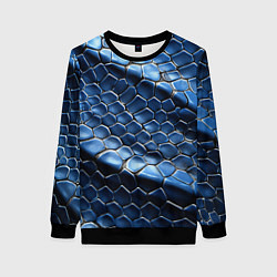 Женский свитшот В коже змеи