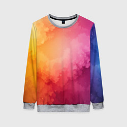 Женский свитшот Облака краски