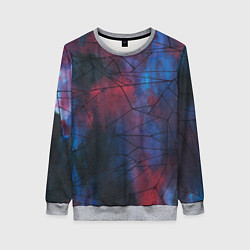 Женский свитшот Космическая паутина