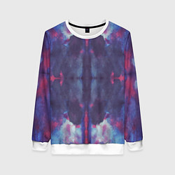 Женский свитшот Тай-дай космос