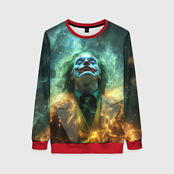 Свитшот женский Выход из Джокера, цвет: 3D-красный