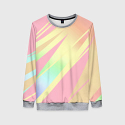 Женский свитшот Нежный розовый абстрактный