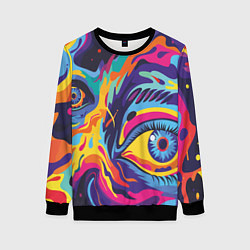 Женский свитшот Глаза вселенной