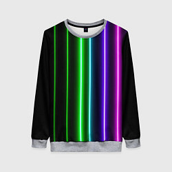 Женский свитшот Neon lines