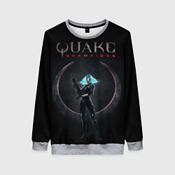 Свитшот женский Quake Champions - Nyx, цвет: 3D-меланж