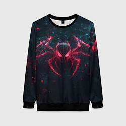 Свитшот женский Спайдер-мэн с лапами паука, цвет: 3D-черный