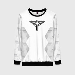 Свитшот женский The Last Of Us white poly, цвет: 3D-черный
