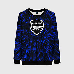 Свитшот женский Arsenal blue energy, цвет: 3D-черный
