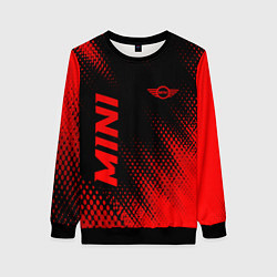 Женский свитшот Mini - red gradient вертикально