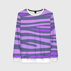 Женский свитшот Лавандовые волны