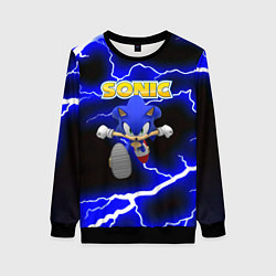 Женский свитшот Sonic storm electro