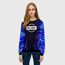 Свитшот женский Blackpink neon energy, цвет: 3D-черный — фото 2