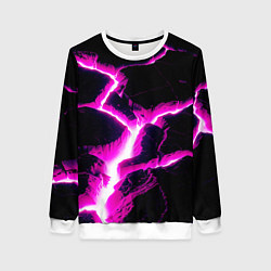 Женский свитшот Color pink black