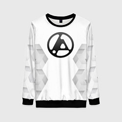 Свитшот женский Linkin Park 2024 white poly, цвет: 3D-черный