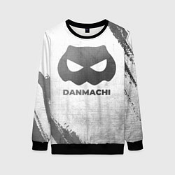 Свитшот женский DanMachi - white gradient, цвет: 3D-черный