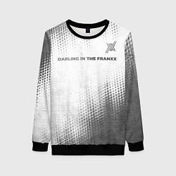 Свитшот женский Darling in the FranXX - white gradient посередине, цвет: 3D-черный