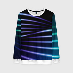 Женский свитшот Color black blue