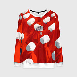 Свитшот женский Рассказ служанки, цвет: 3D-белый