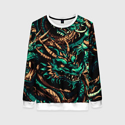 Женский свитшот Японские драконы ирезуми