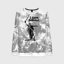 Женский свитшот Победа 80 лет родина мать