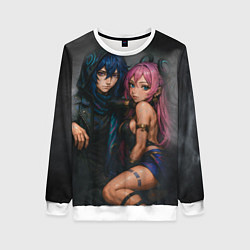 Свитшот женский Ситлали и Оророн, цвет: 3D-белый