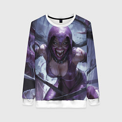 Свитшот женский Милина без маски, цвет: 3D-белый