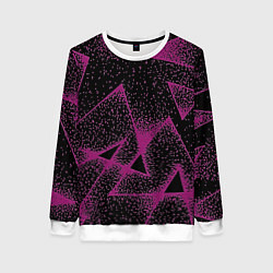 Женский свитшот The triangle is pink