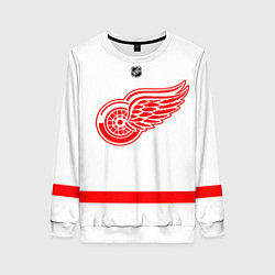 Свитшот женский Detroit Red Wings white, цвет: 3D-белый