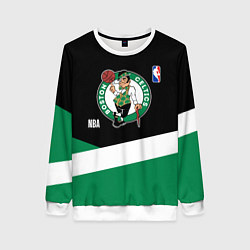 Свитшот женский Бостон Селтикс НБА, цвет: 3D-белый