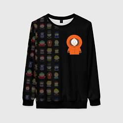 Женский свитшот Южного парка Кенни