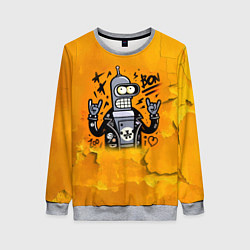 Женский свитшот Cool Bender - graffiti