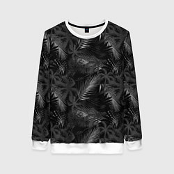 Женский свитшот Palm black and white
