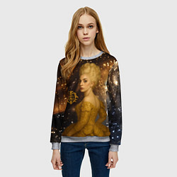 Свитшот женский Леди Гага ретро стиль, цвет: 3D-меланж — фото 2