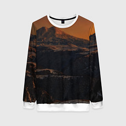 Свитшот женский Эльбрус, цвет: 3D-белый