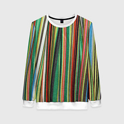 Женский свитшот Полоски ткани