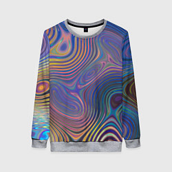 Женский свитшот Абстрактная рябь