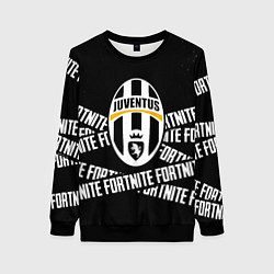 Свитшот женский Fortnite x Juventus, цвет: 3D-черный
