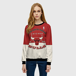 Свитшот женский NBA Bulls Vintage, цвет: 3D-черный — фото 2