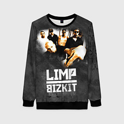 Свитшот женский Limp Bizkit: Rock in to you, цвет: 3D-черный
