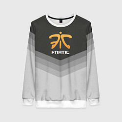 Свитшот женский Fnatic Uniform, цвет: 3D-белый