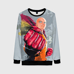 Женский свитшот One Punch Man Fist